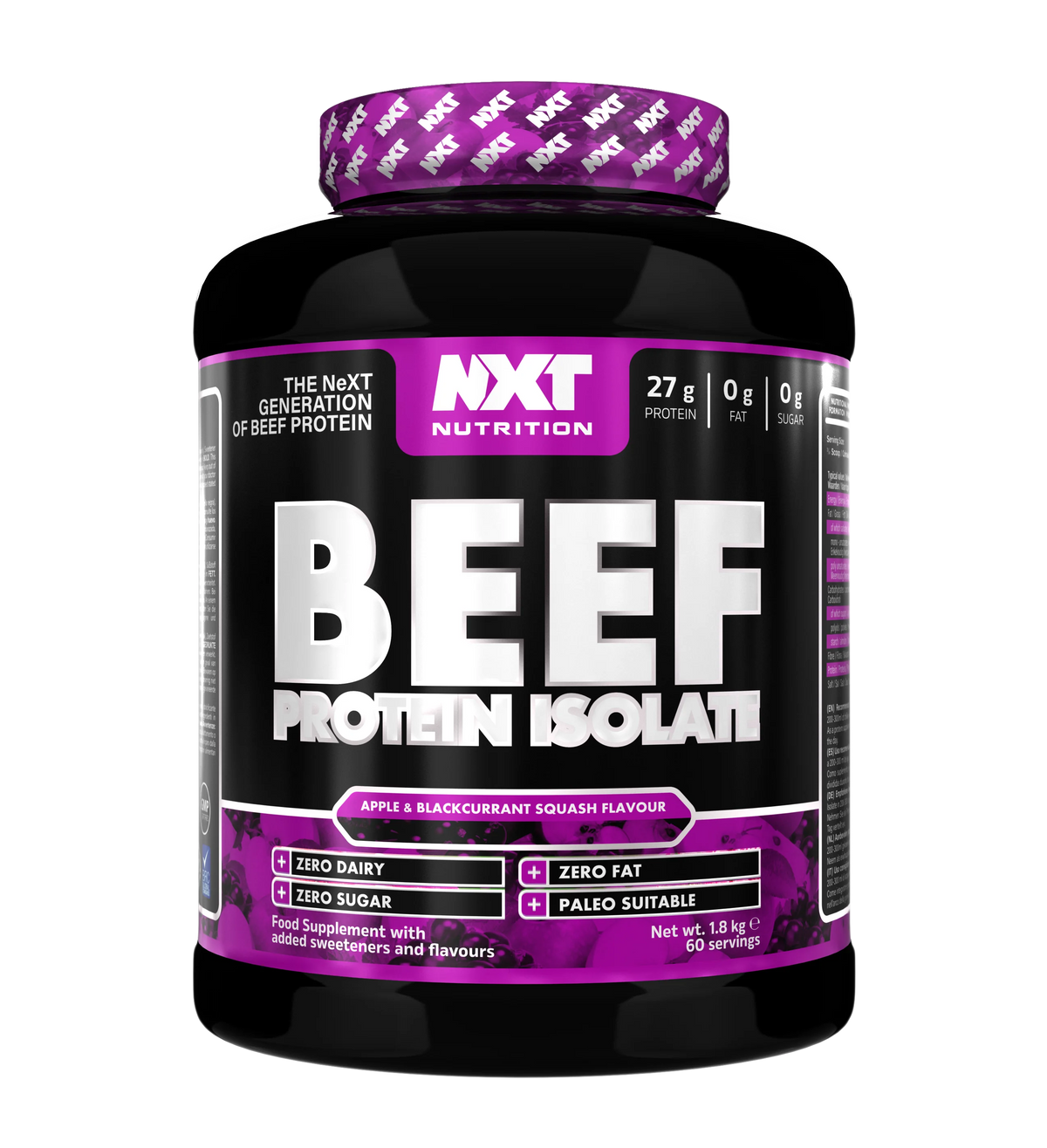 NXT Nutrition Beef Protein Isolate