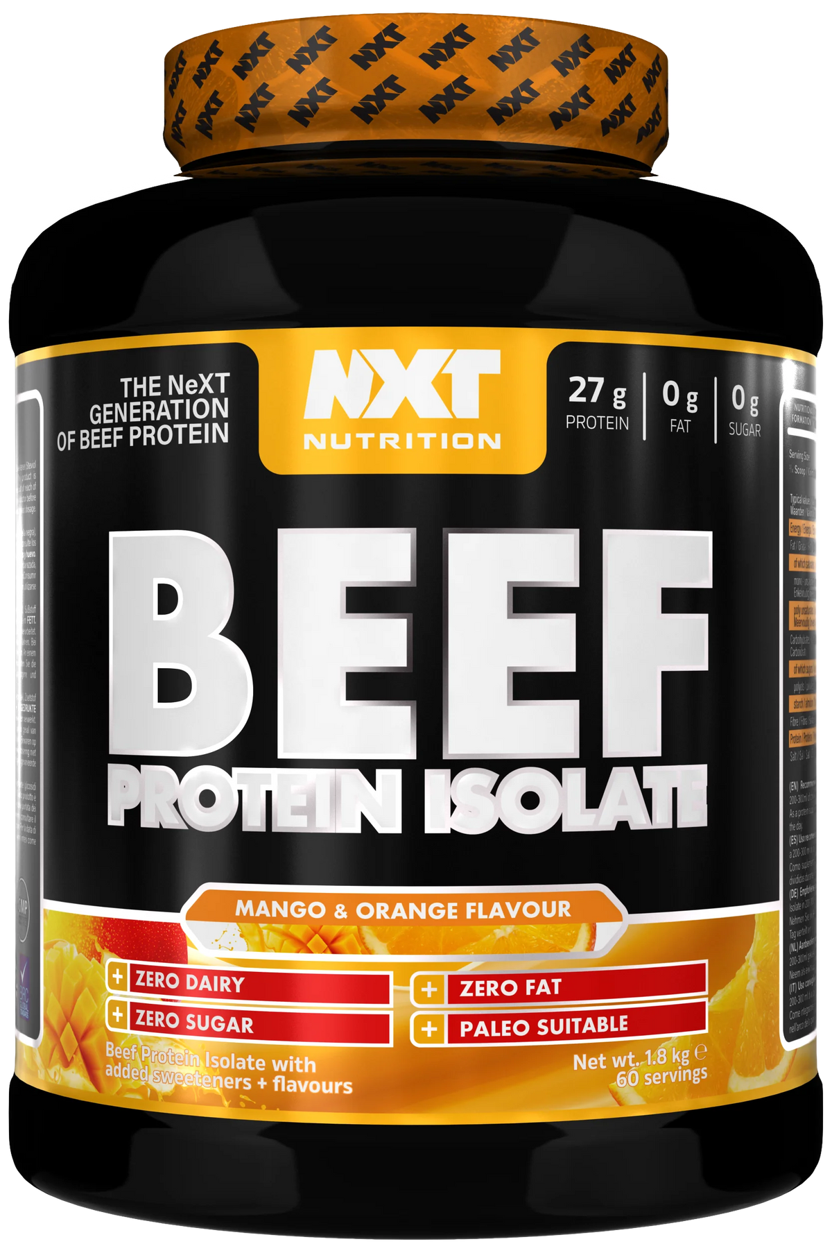 NXT Nutrition Beef Protein Isolate