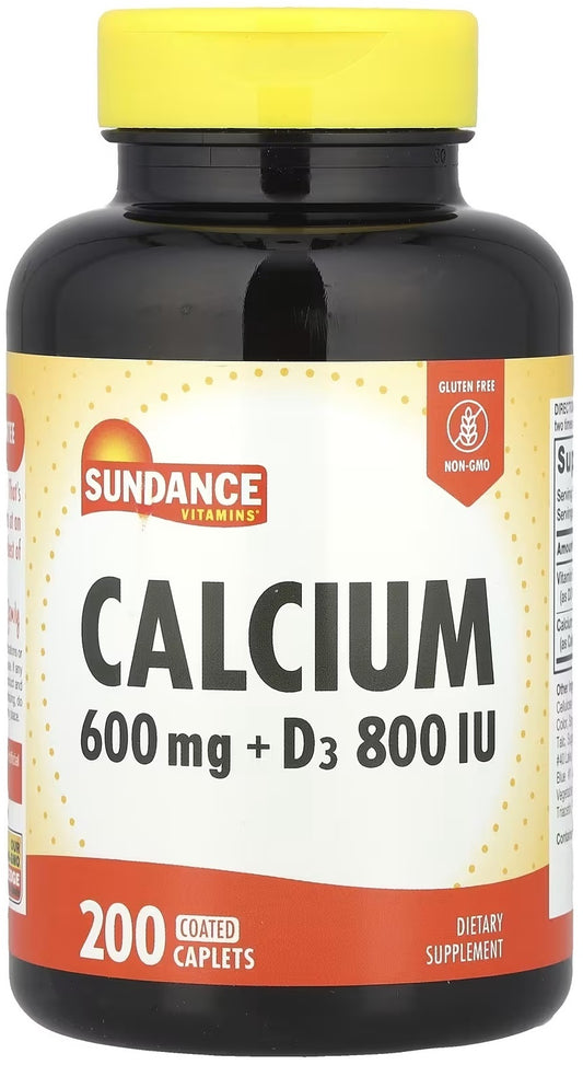 Sundance - Calcium 600mg  & Vitamin D 800IU
