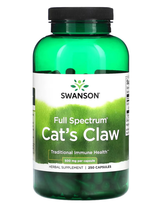 Swanson Cat's Claw 500mg 250'