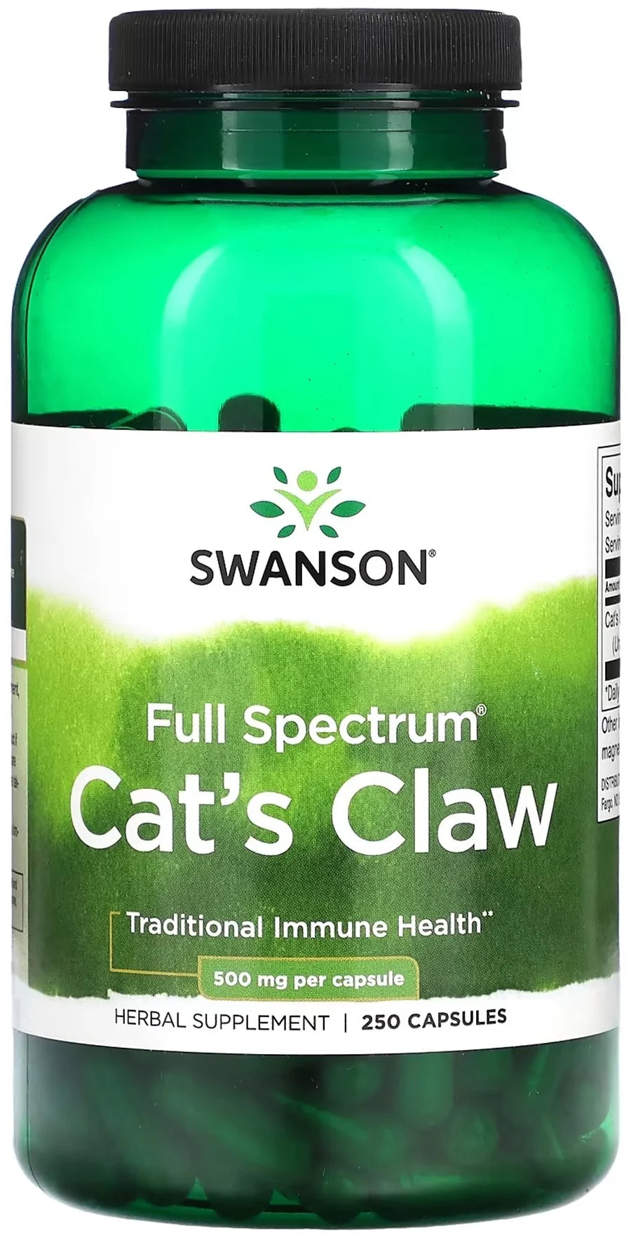 Swanson Cat's Claw 500mg 250'