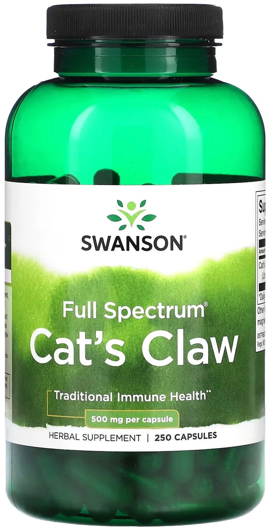 Swanson Cat's Claw 500mg 250'
