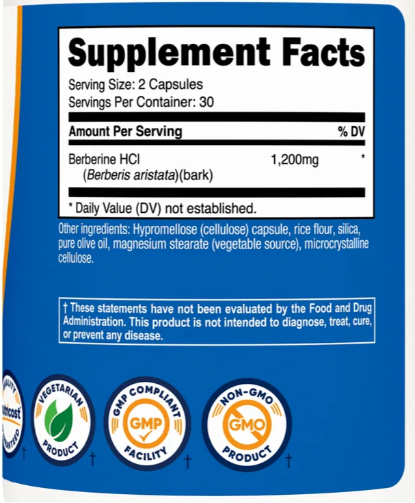 Nutricost Berberine Hcl