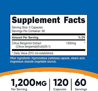 Nutricost Citrus Bergamot