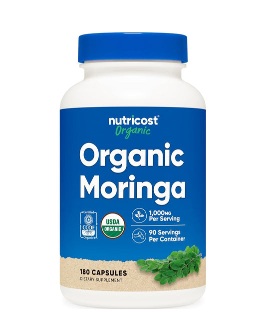 Nutricost Organic Moringa Capsules