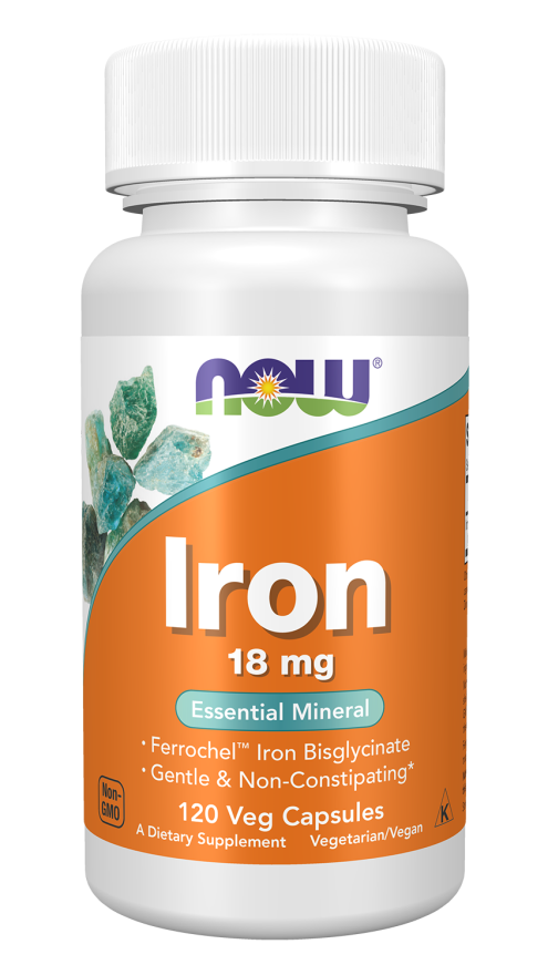 NOW Iron 18mg