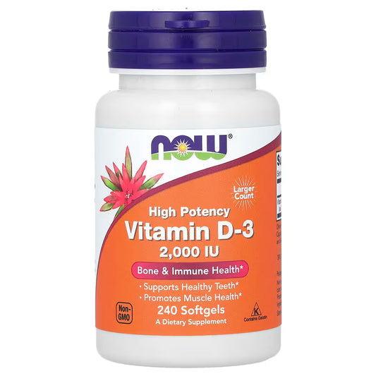 NOW Vitamin D 2000 IU