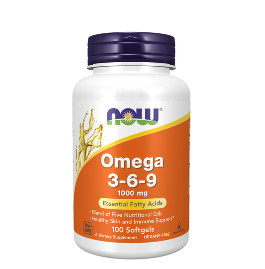 NOW Omega 3-6-9 1000 mg Softgels