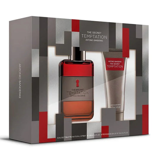 Antonio Banderas The Secret Temptation Men Set - Gold Nutrition