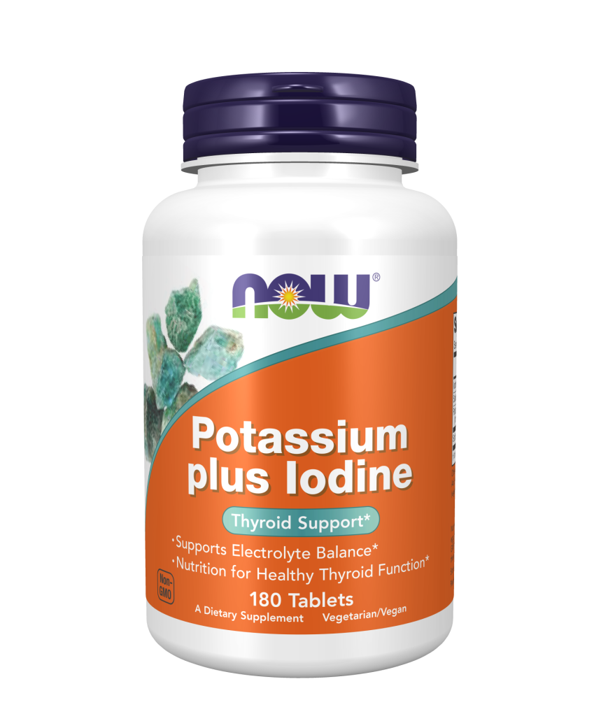 NOW Potassium plus Iodine Tablets