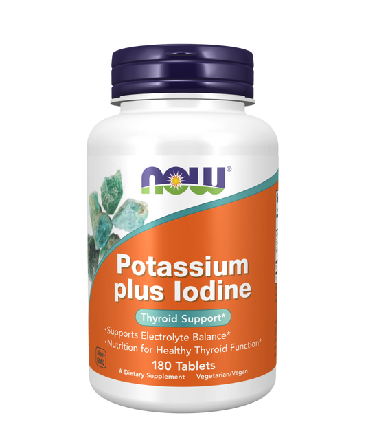 NOW Potassium plus Iodine Tablets