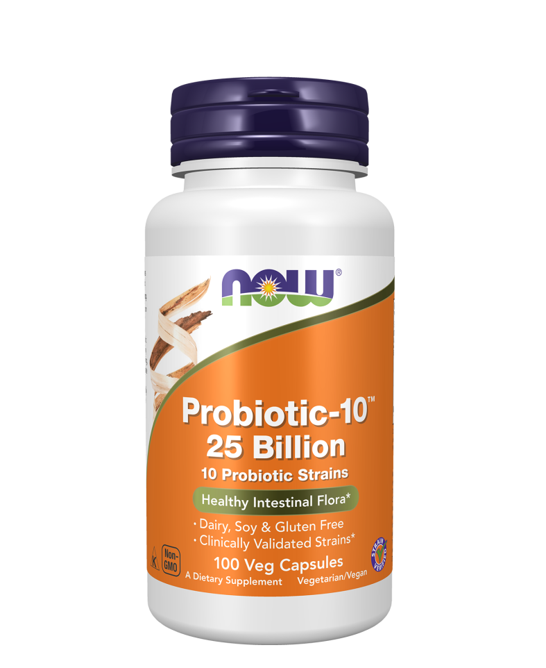 Now Probiotic-10™ 25 Billion Veg Capsules
