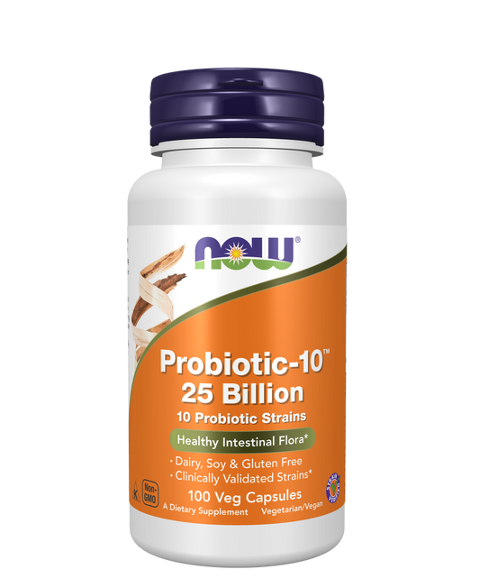 Now Probiotic-10™ 25 Billion Veg Capsules