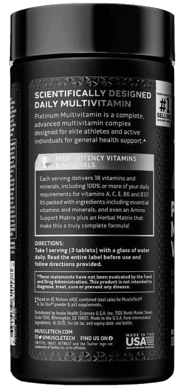 Platine Multi Vitamine