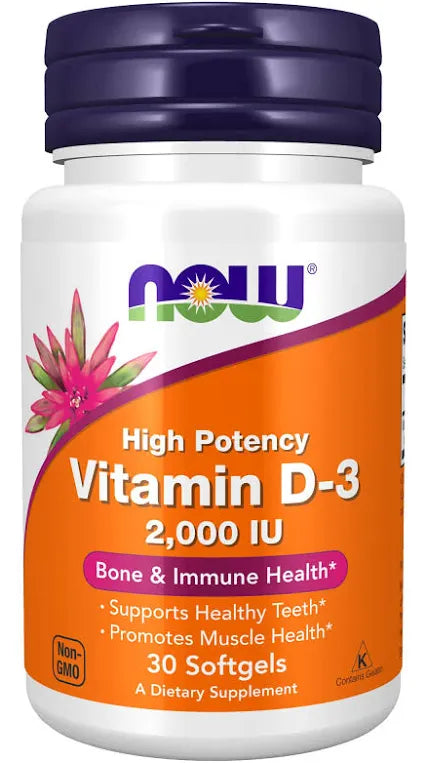 NOW Vitamin D 2000 IU