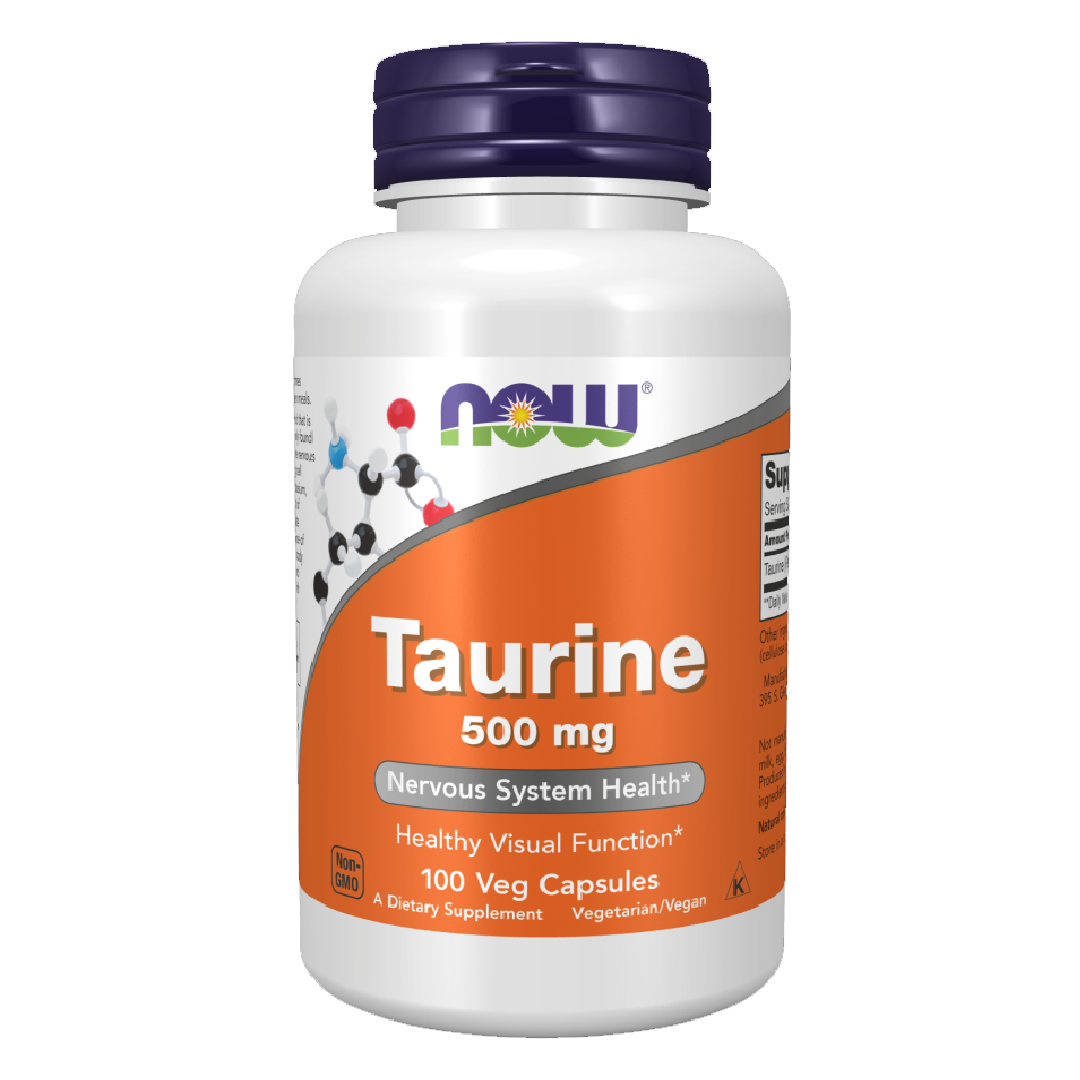 Taurine 500mg - NOW