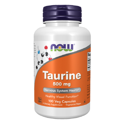 Taurine 500mg - NOW