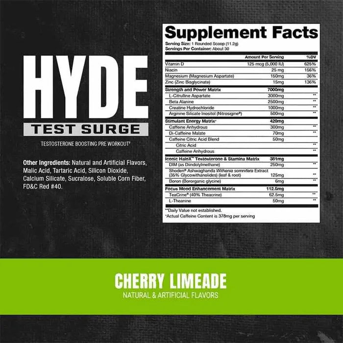 Surtension de test PS Hyde