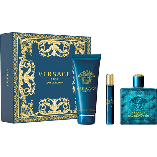 Versace Eros Edp Set Men